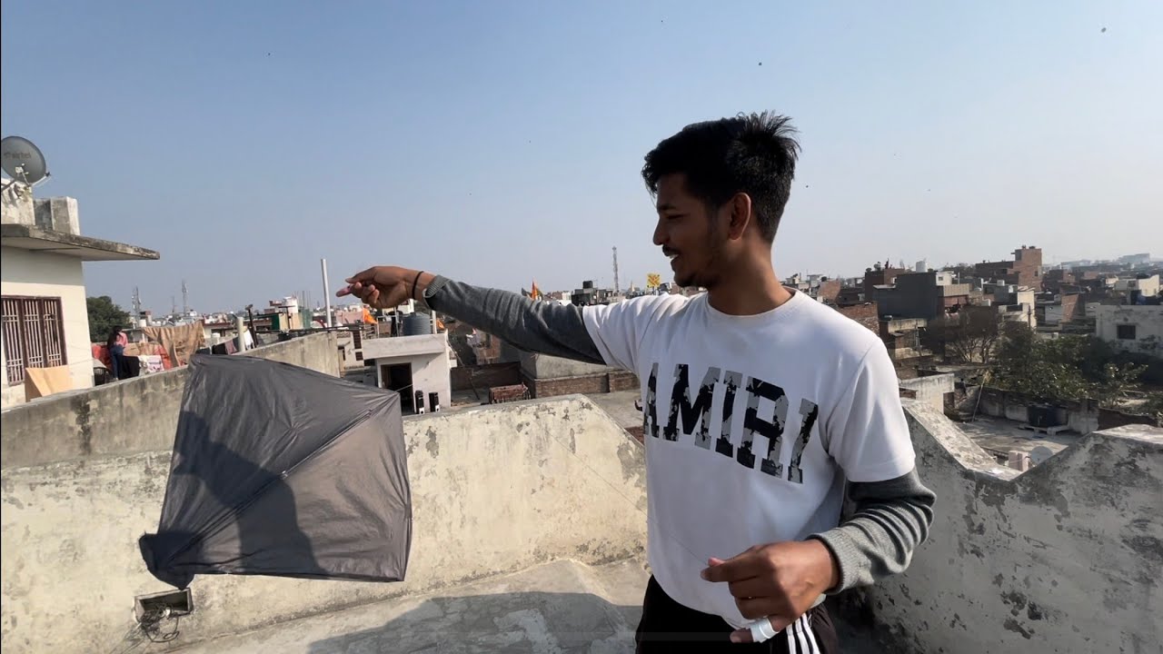 Sunday kite flying before basant panchami 2024 🔥 Cutting others kites with khatarnak khich / nitish