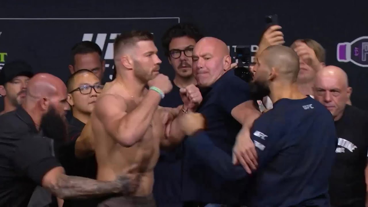 UFC 319: Битвы взглядов и финальные слова