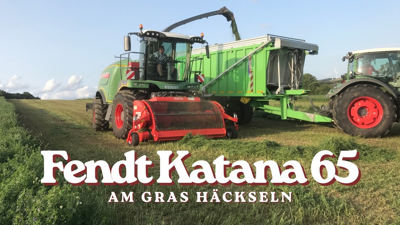 Fendt Katana 65 / Gras h&auml;ckseln