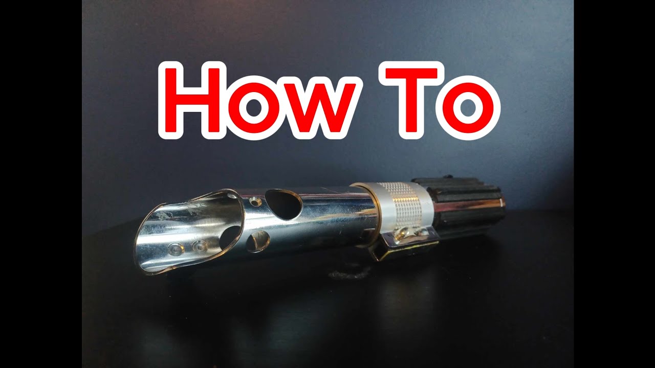 Master Replica 2005 Anakin ROTS blade removal tutorial