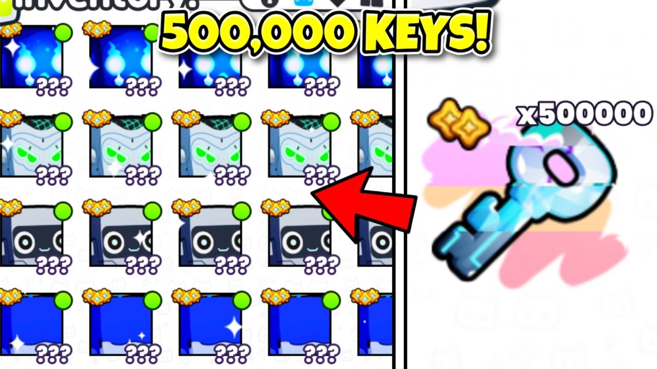 Opening 500,000 Keys for NEW HUGES in Pet Simulator 99! (INSANE)