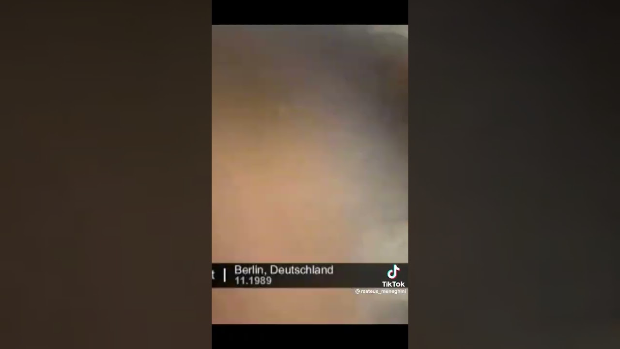 a queda do muro de Berlim