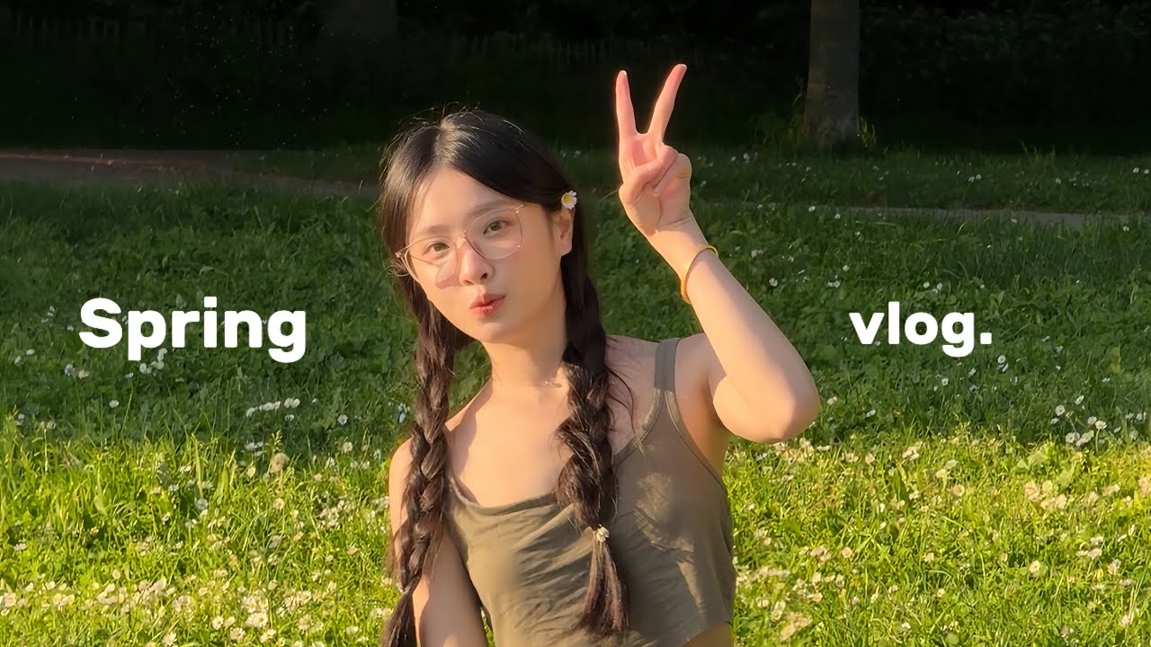 [mini vlog] picnic mùa xuân 🧺🌳🌼 bạch lưu dương