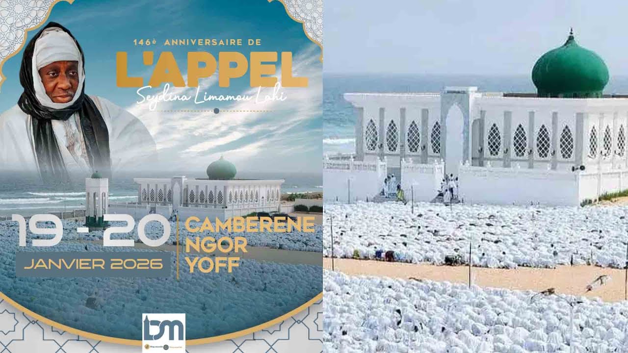 DIRECT YOFF 🔴] 146ème L’APPEL DE SEYDINA LIMAMOU LAHI - LUNDI 20 JANVIER 2026