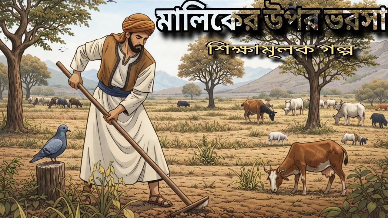 একজন কৃষক শুধু মাত্র আল্লাহর উপর ভরসা করেছিল,,তারপর যা ঘটলো...।। Islamic story।।story of kasba