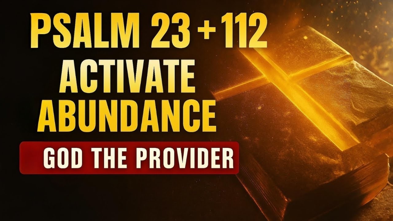 Double Prophetic Power  Psalm 23  Psalm 112 Declared 7 Times to Unlock Abundance NOW