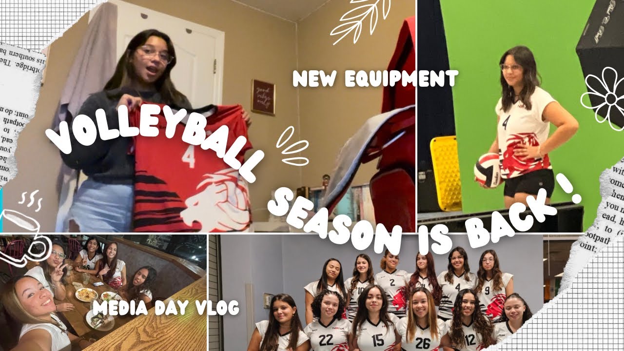 Club Volleyball Season is Back ! | Media day, New Volleyball Equipment haul, Volleyball