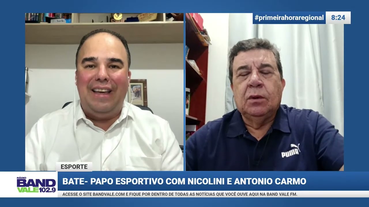 Bate-papo esportivo com Nicolini e Antonio Carmo - 06 de fevereiro de 2026