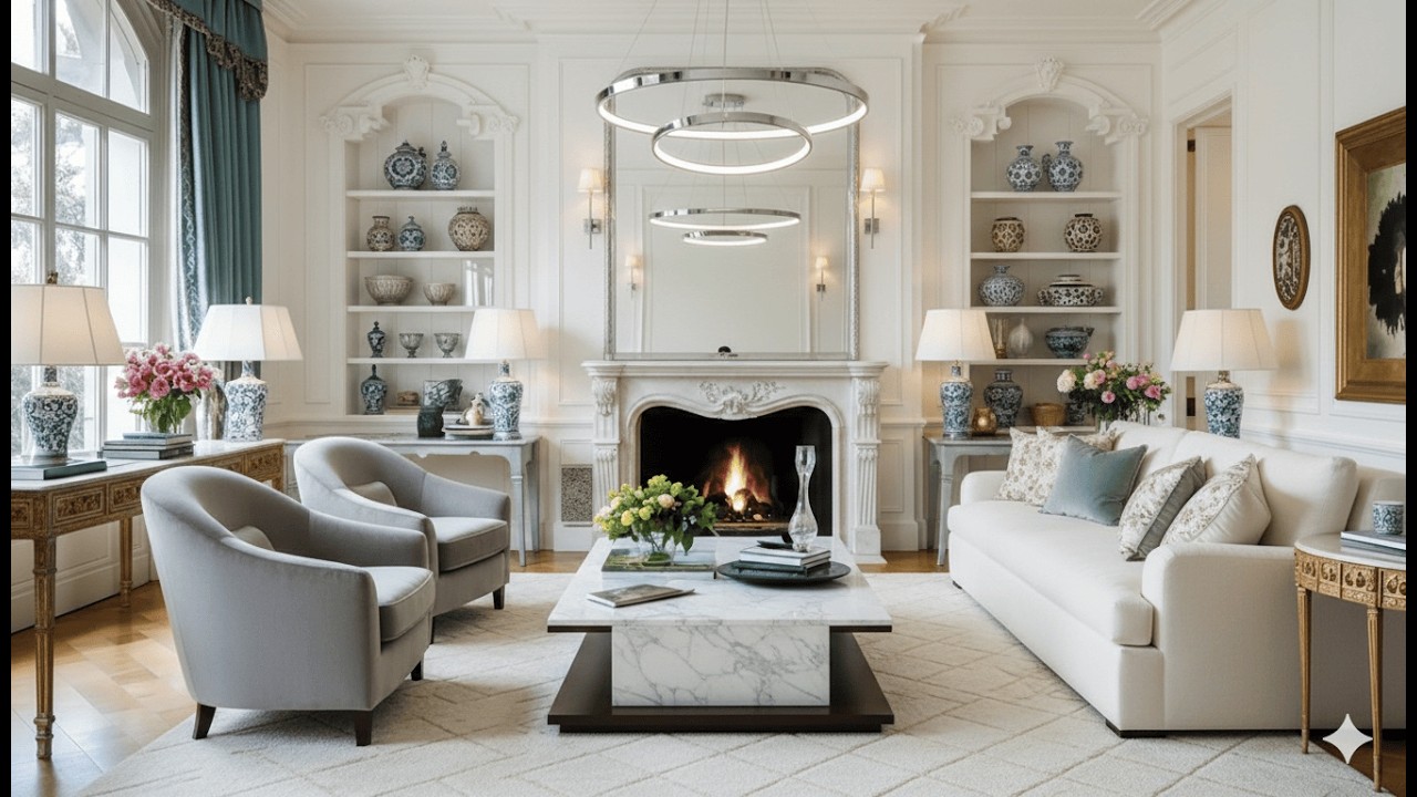 Elegant Living Rooms That Define Modern Luxury ✨ Timeless & Chic Interiors
