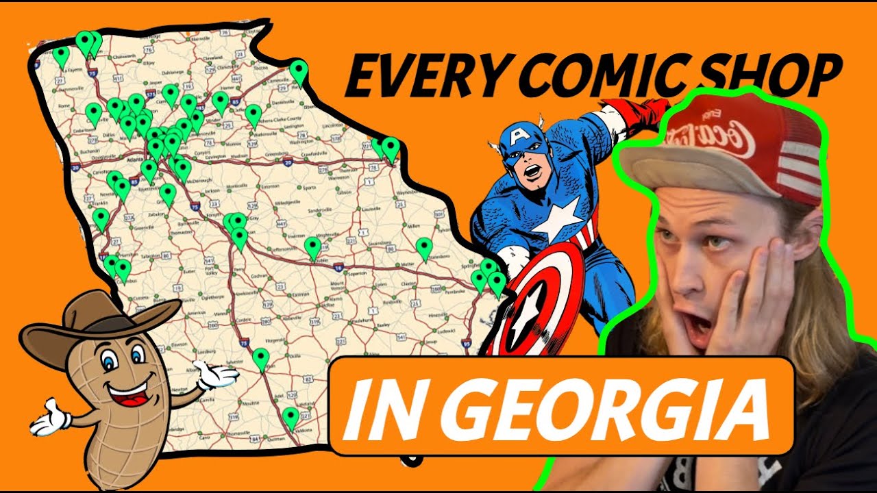 I Went to Every Comic Shop in Georgia (part 1)