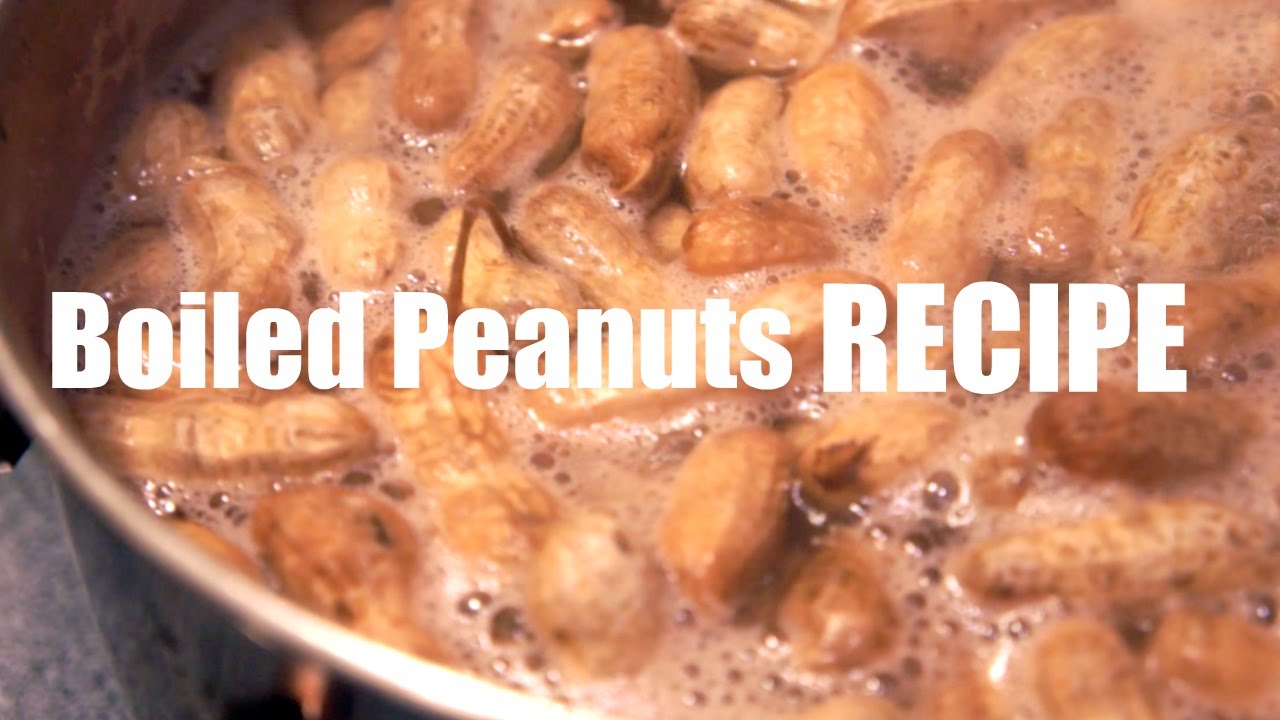 Boiled Peanut RECIPE -- You Made What?!