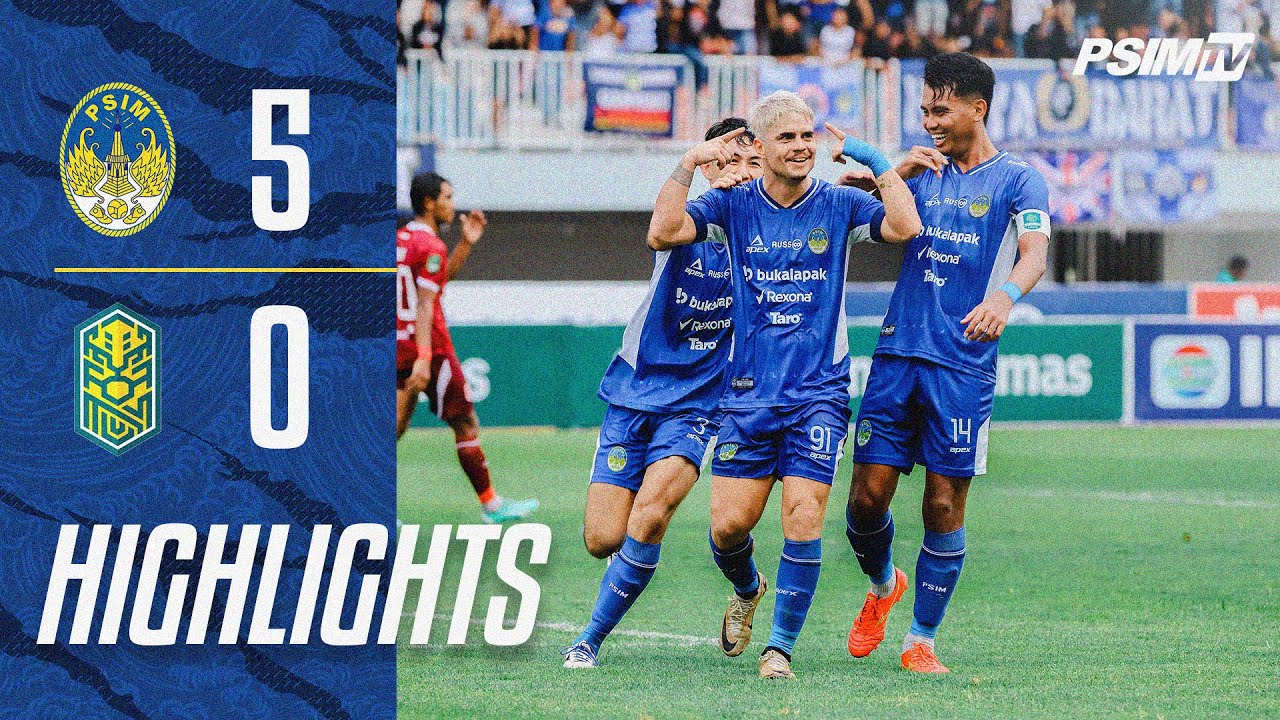 Highlight PSIM Jogja 5-0 Nusantara United FC | Pegadaian Liga 2 2024/2025