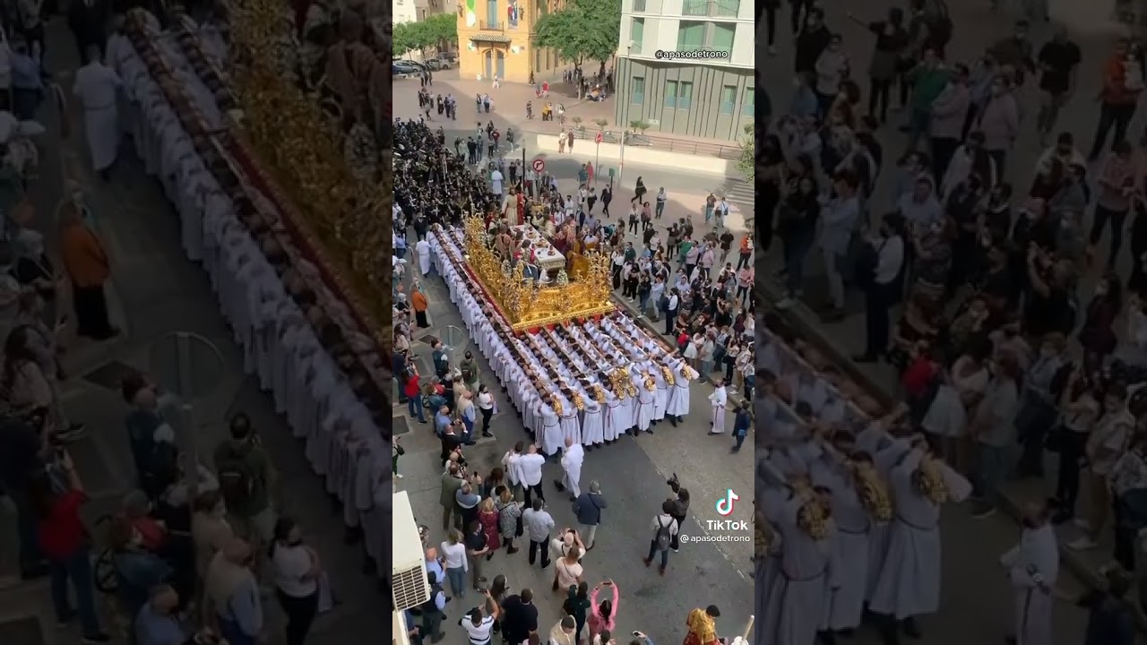 procesión de la sagrada cena Málaga