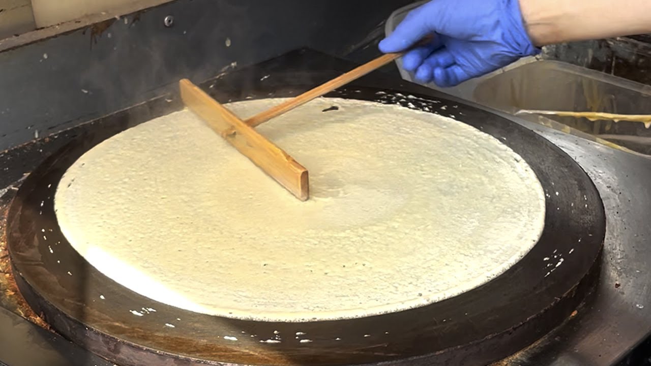 Japanese Crepe, Amazing Cooking Skills | Japanese Street Food