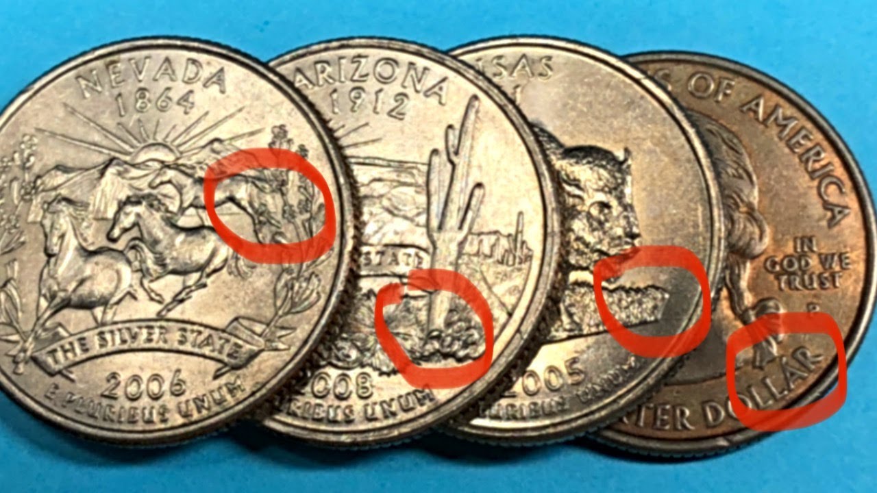 4 Statehood Quarter Errors & Varieties To Look For