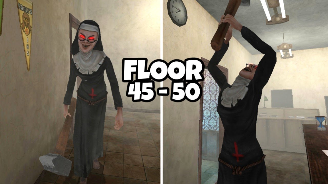 Evil Nun Maze Floor 45 - 50