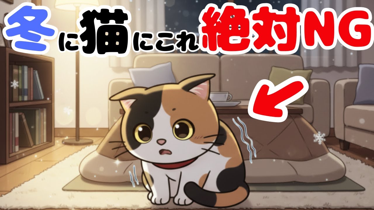 冬に猫に絶対これやらないで！【猫雑学】