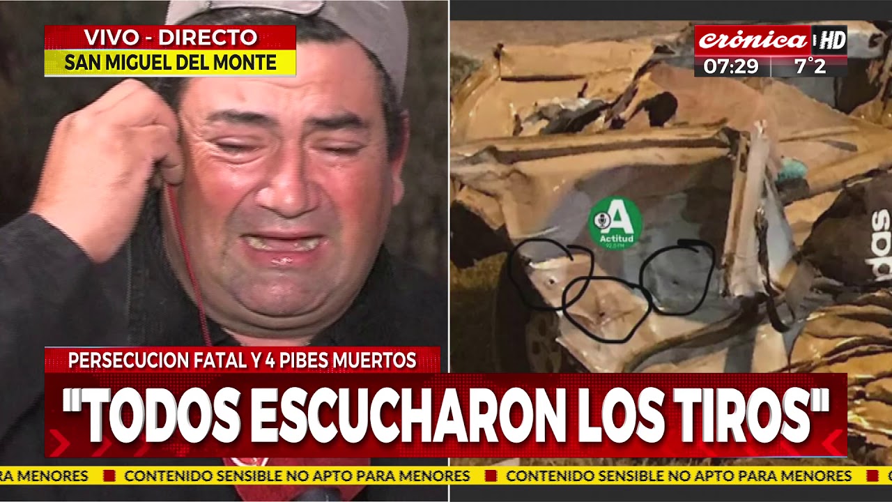 Tragedia en San Miguel del Monte: Habló el papá de una de las víctimas