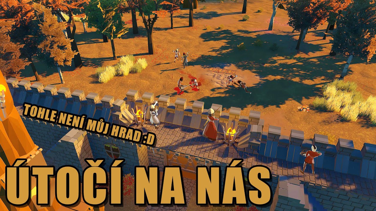 Našeho nového obyvatele pronásledovala malá armáda! - Going Medieval #2