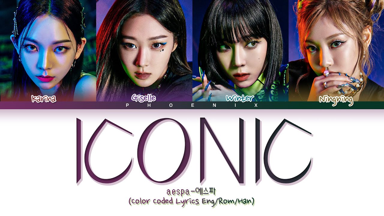aespa 'ICONIC' Lyrics (에스파 ICONIC) [Color Coded Lyrics/Han/Rom/Eng]