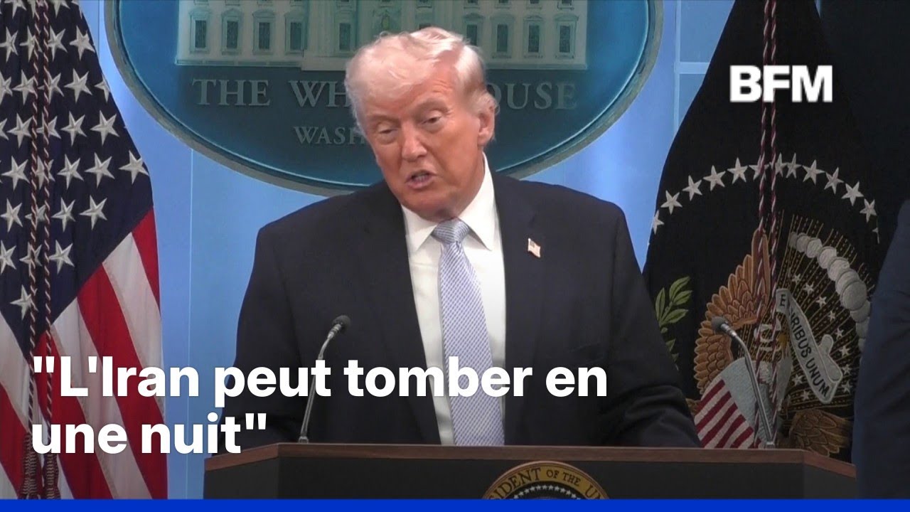 Iran: Donald Trump menace la presse apr&egrave;s des fuites sur la recherche du second pilote am&eacute;ricain