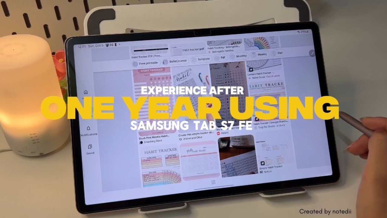 Использую Samsung Tab S7 FE в течение года — настоящий студенческий опыт!