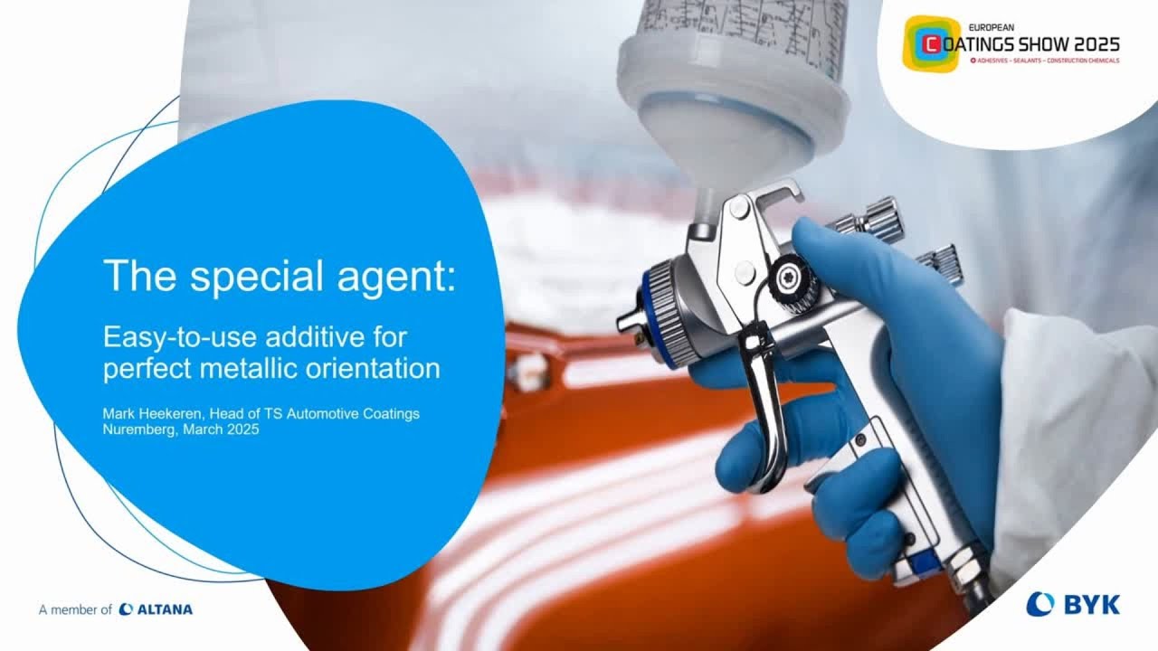 The special agent: Easy-to-use additive for perfect metallic orientation