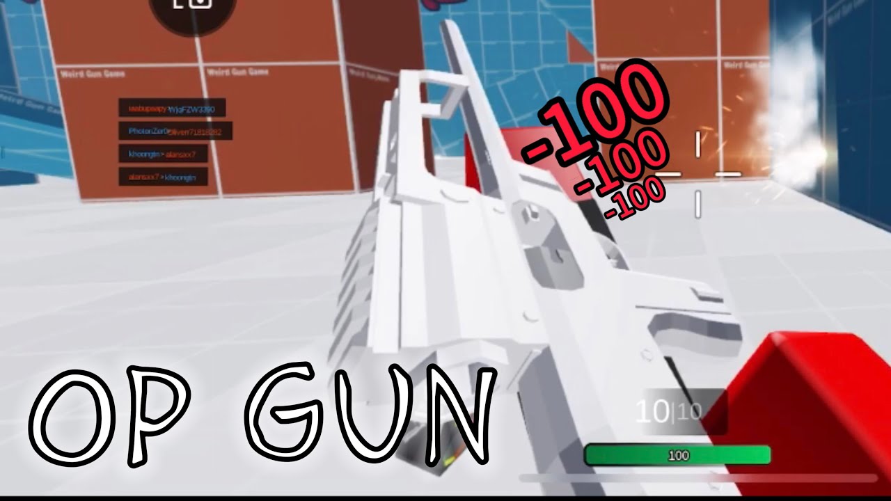MOST OP & BROKEN Gun in Weird gun game