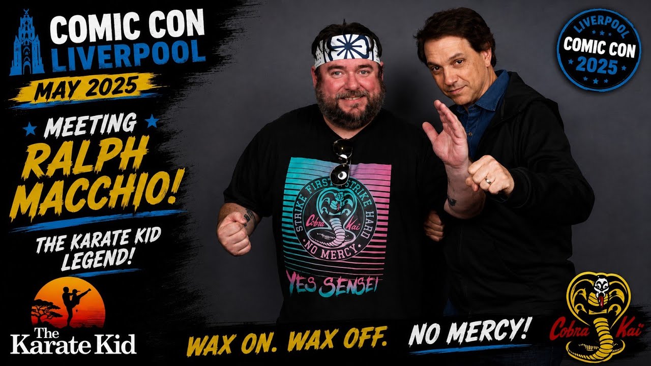 Comic Con Liverpool May 2025 Ralph Macchio 