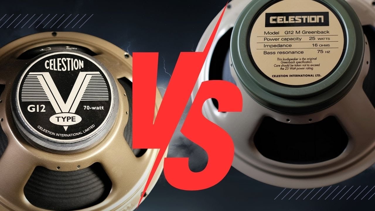 M Greenback Vs V Type / Celestion shootout