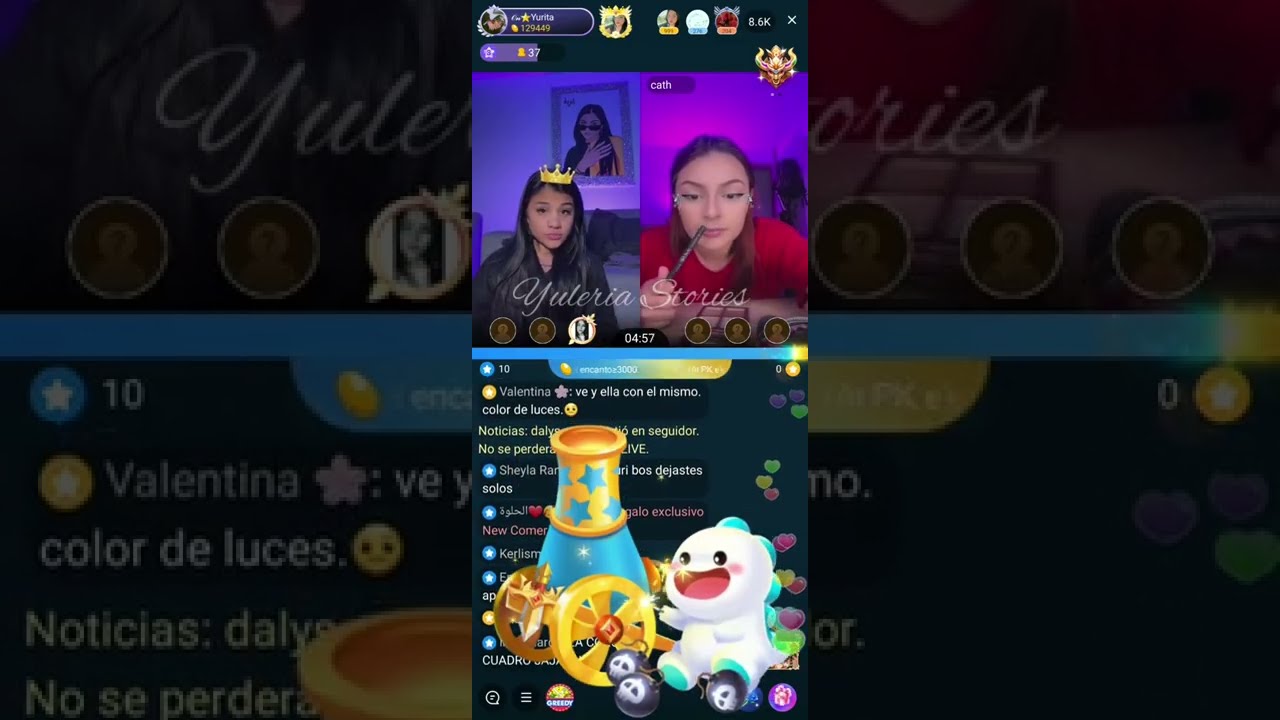 LIVE DE YULERIA CON CATA Y ALIX 01/05 - Stories
