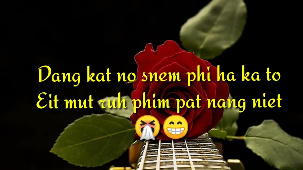 #Dang kat no snem#old khasi songs #Lyrics video