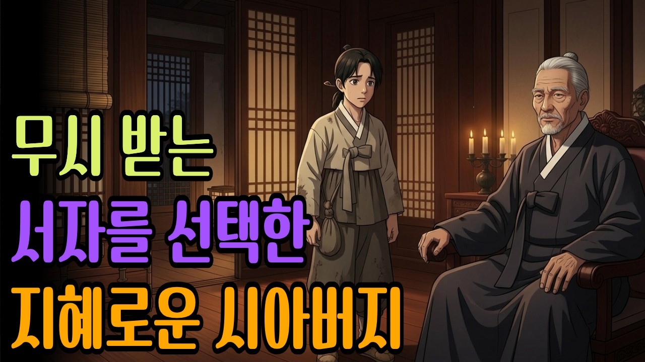 집에서 없는 사람 취급받는 서자를 선택한 부자 시아버지, 그 이유가 발켜지는데
