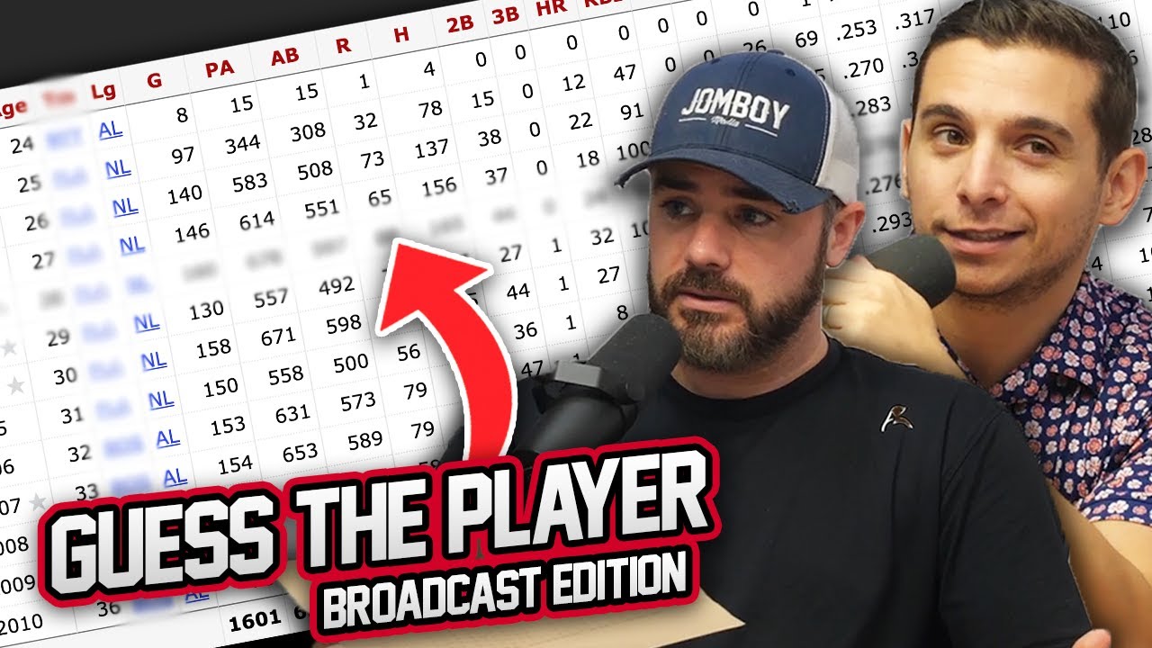 Can we name these broadcasters based ONLY on their player stats?