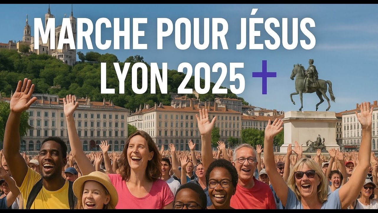 VLOG LA MARCHE POUR JÉSUS LYON 2025 ✝️