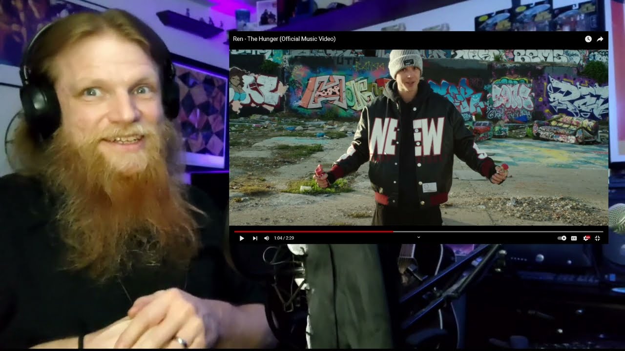 REN - The Hunger REACTION | Metal Head DJ Reacts