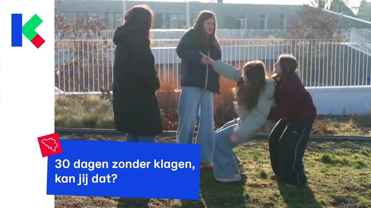 30 dagen zonder klagen, kan jij dat?