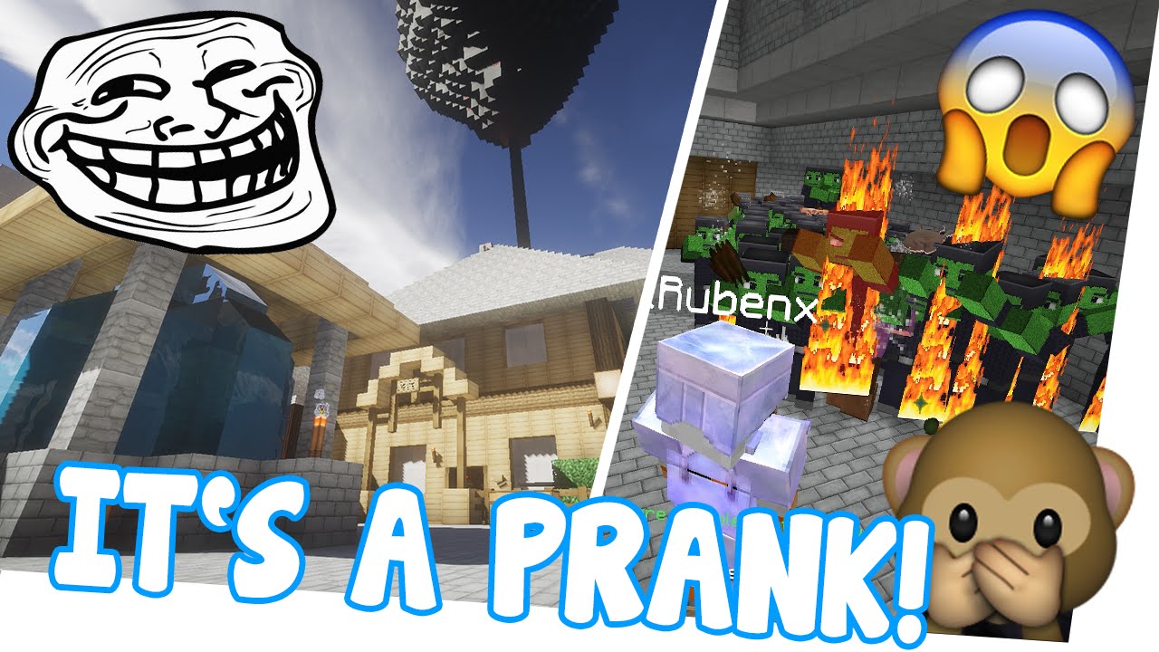 MEGA ZOMBIE ARMEE! - Minecraft SubServer Troll | Earliboy