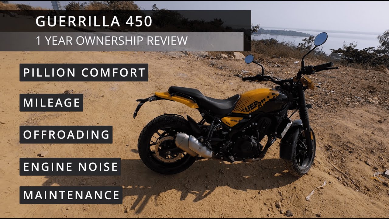 1 Year Ownership Review | Guerrilla 450 | Is It Beginner Friendly? @royalenfield @DJI