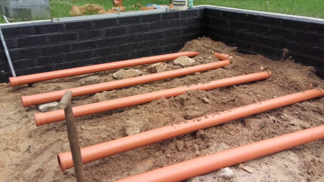 Domek 35m2 - 1 etap - fundamenty