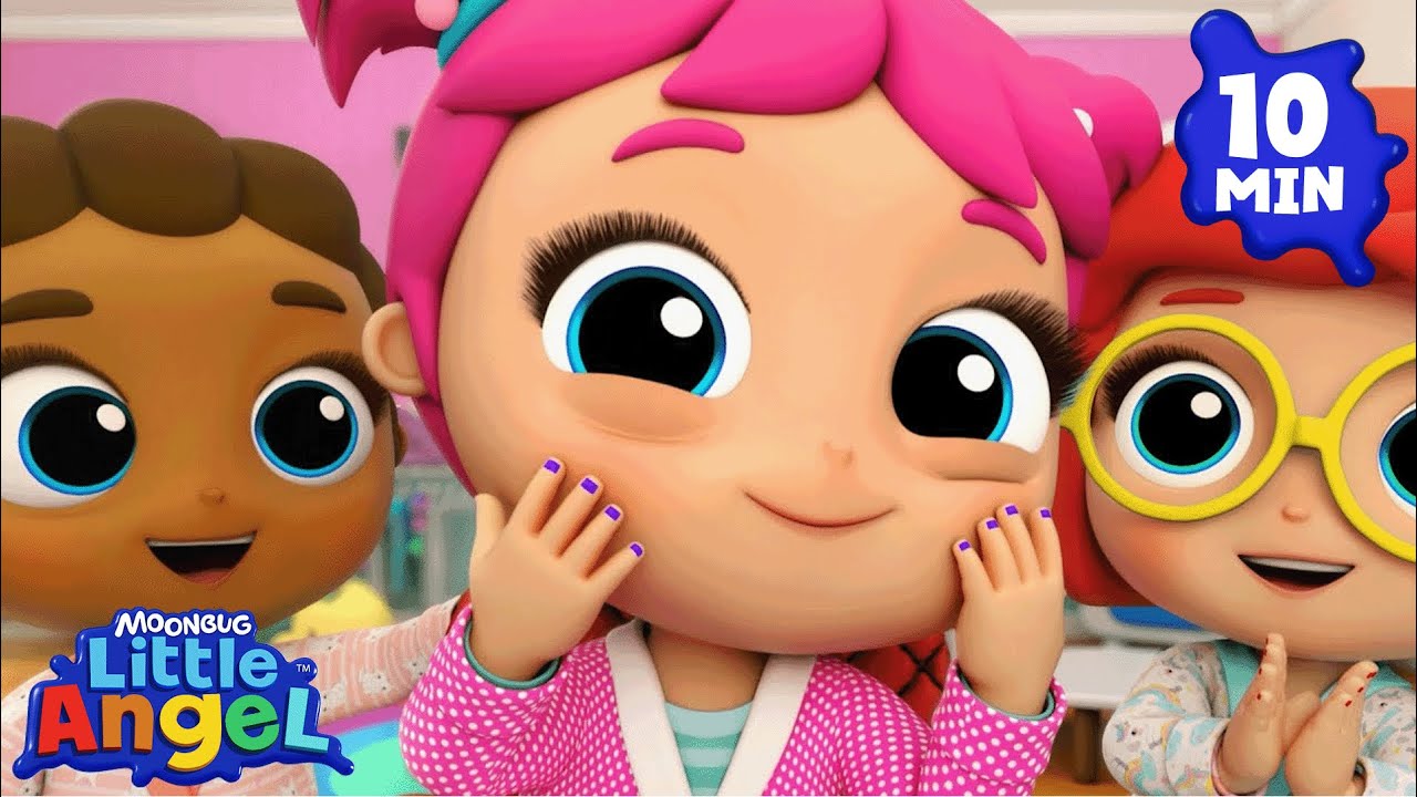 Be Patient | Songs for Kids! | Little Angel | Moonbug Kids - Girl Power! 🌸🌺🌸