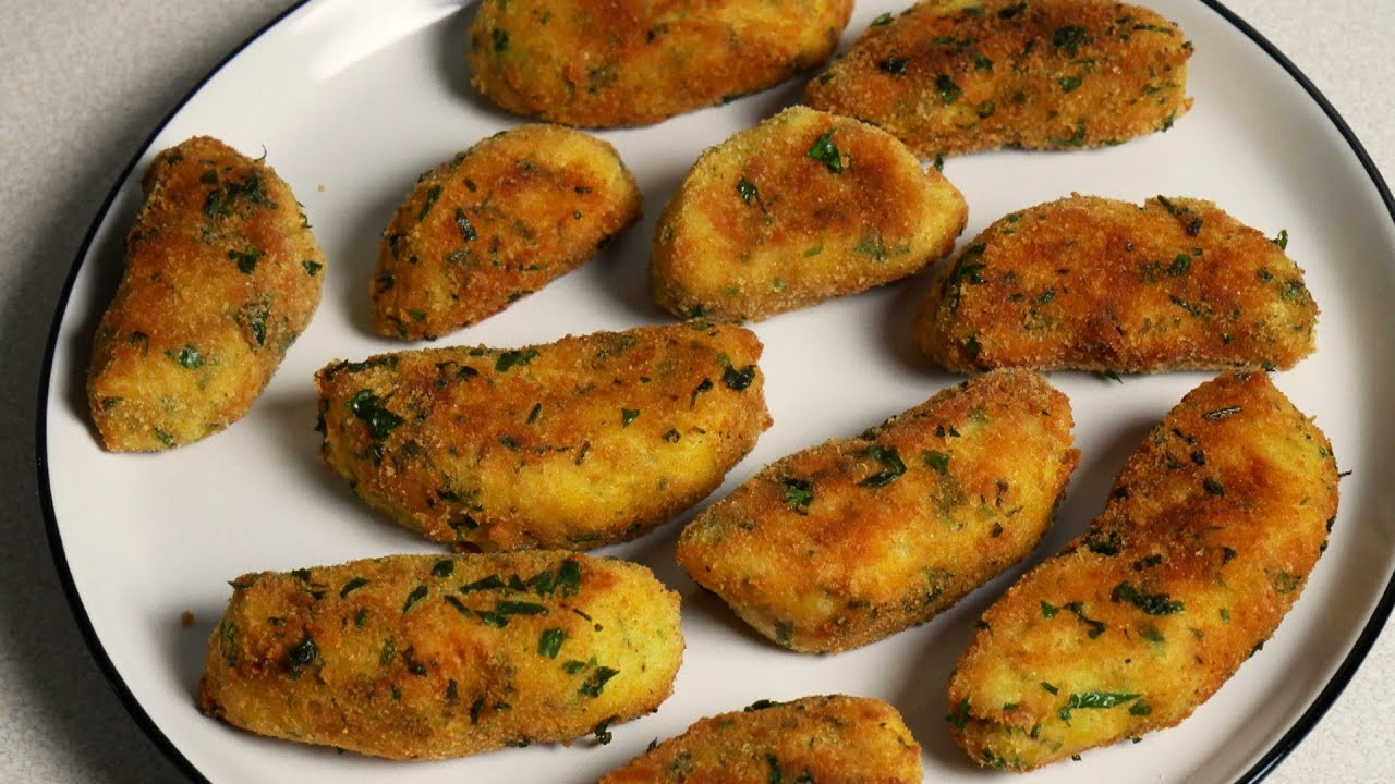 1 яйцо и 2 картофеля, самые простые, вкусные и дешевые отбивные в мире