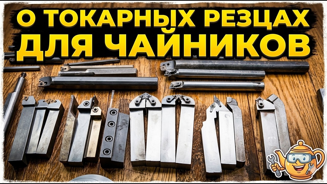 Полный разбор токарных резцов и как не устать по дороге.