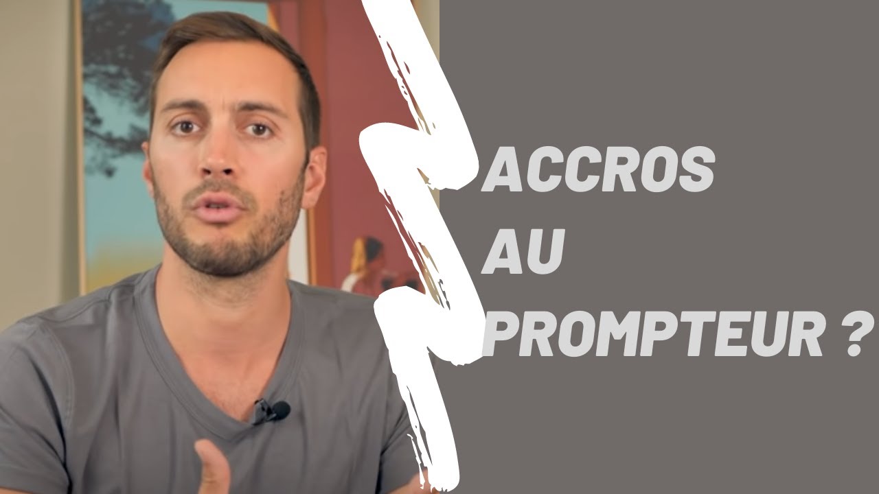 Youtubeurs : tous accros au prompteur ?