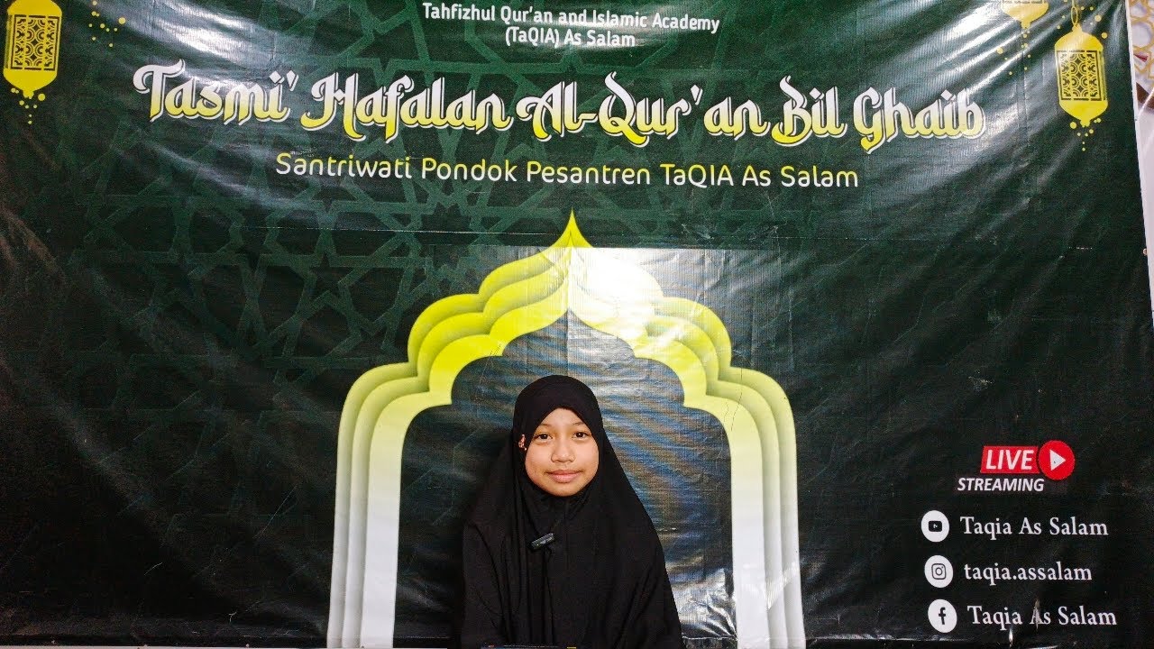 Juz 30 [Muzdalifah] Tasmi' Hafalan Al-Qur'an Bil Ghaib Santriwati TaQIA As-Salam