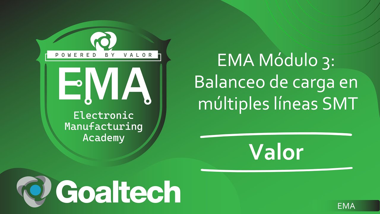 Electronic Manufacturing Academy Módulo 3: Balanceo de carga en múltiples líneas SMT