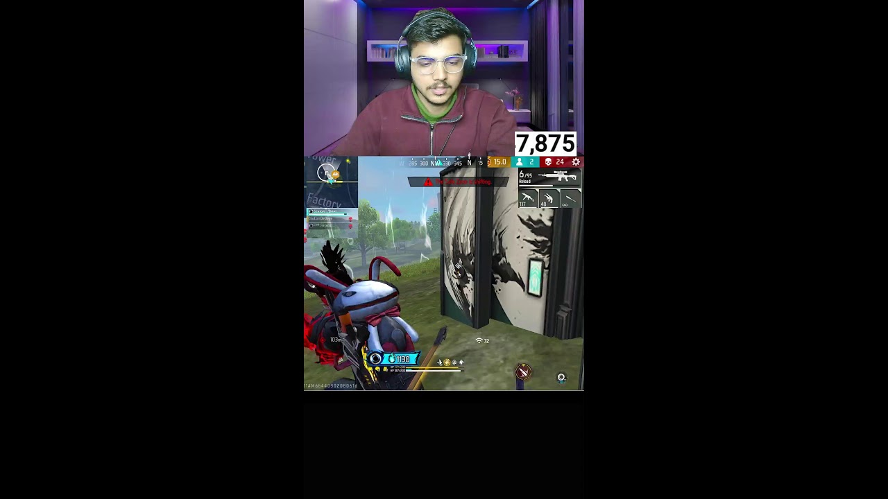 🔴 LIVE | Top 1 Grandmaster Push 🔥 | Free Fire Shorts Live #shorts #shortslive&nbsp;#freefire