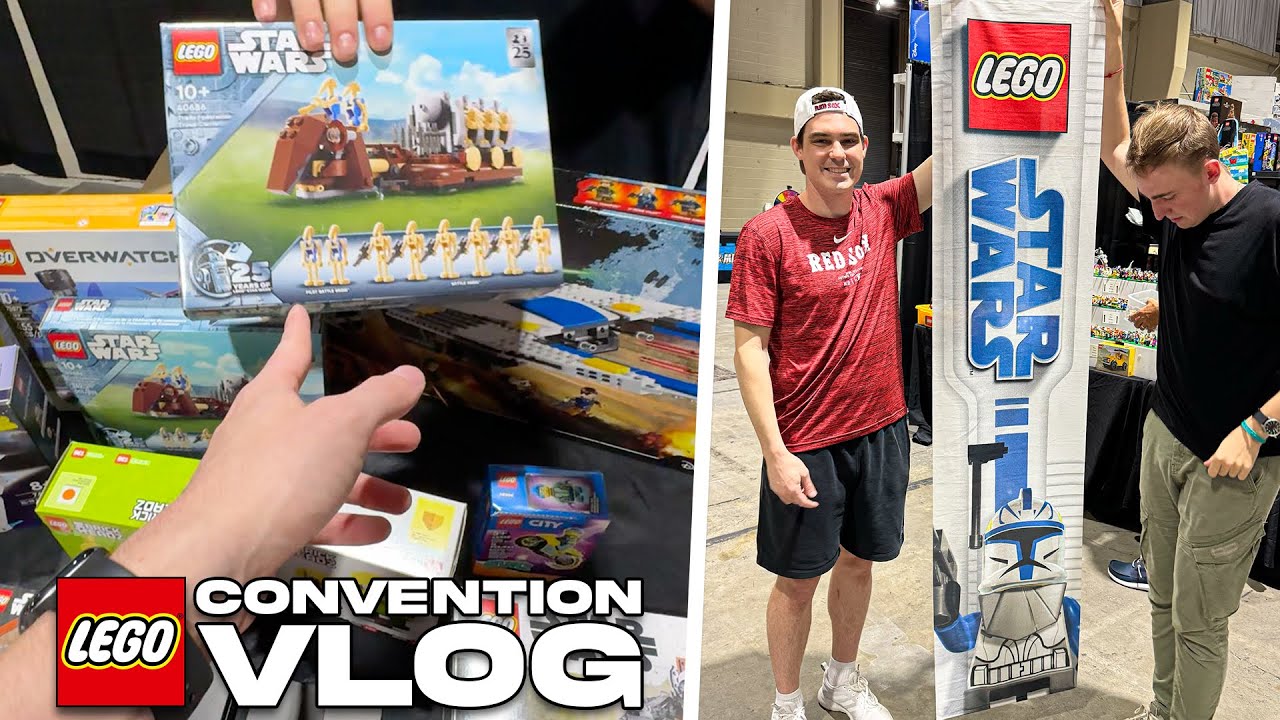 Неожиданный ПОДАРОК ​​от LEGO Star Wars... (MandR Vlog)