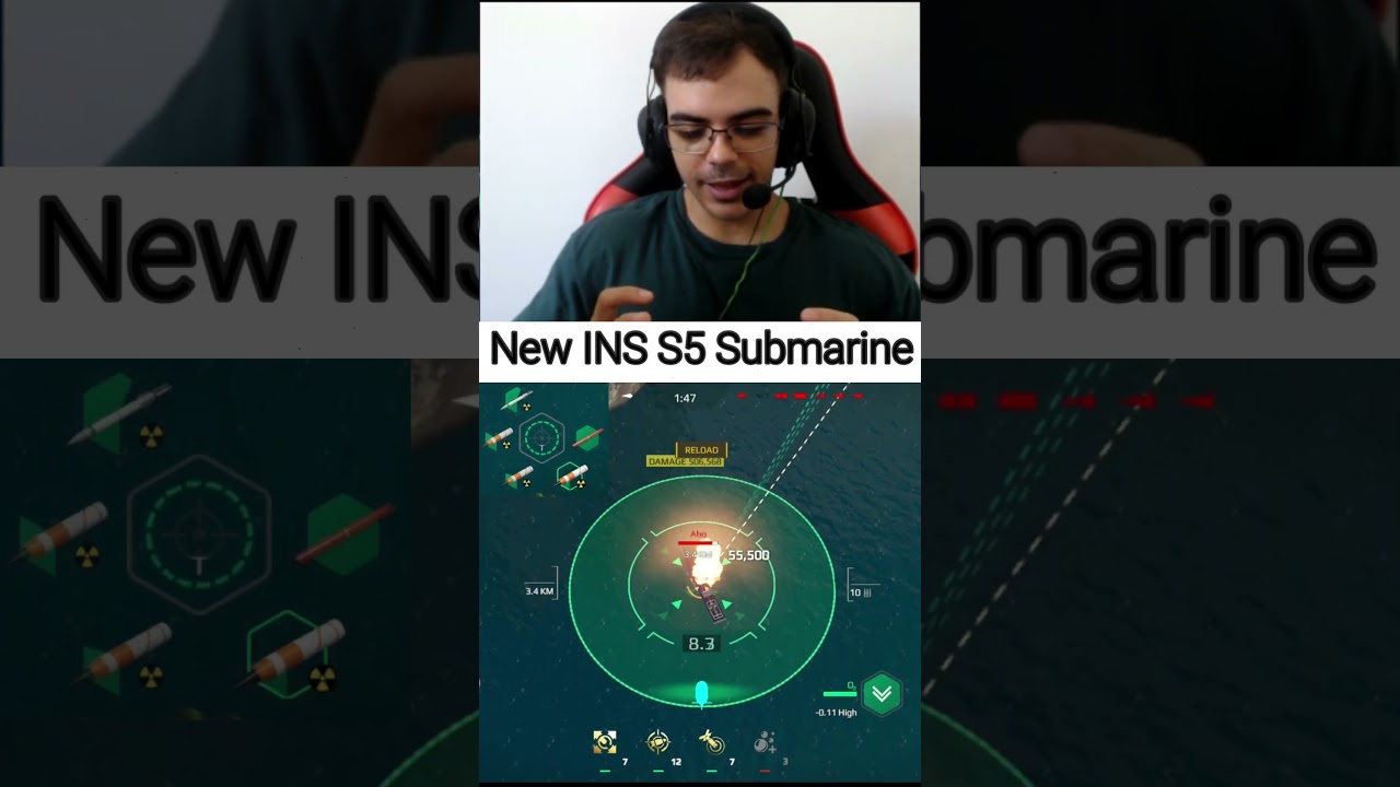 Новая подводная лодка INS S5 &mdash; Modern Warships #gaming #ibragod