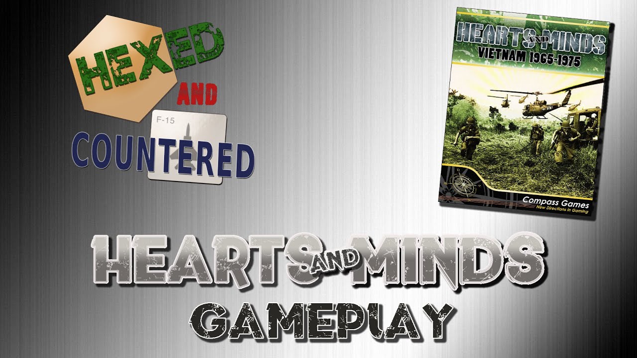Hearts and Minds (Compass Games) - Gameplay Pt. 1